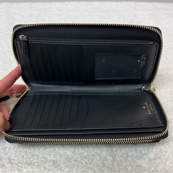 🥳HP Kate Spade Staci Colorblock Large Carryall Wristlet - Picture 6 of 14